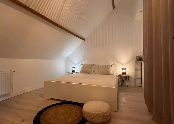 בית חווה Les Jardins Des 3 Soeurs Quettehou